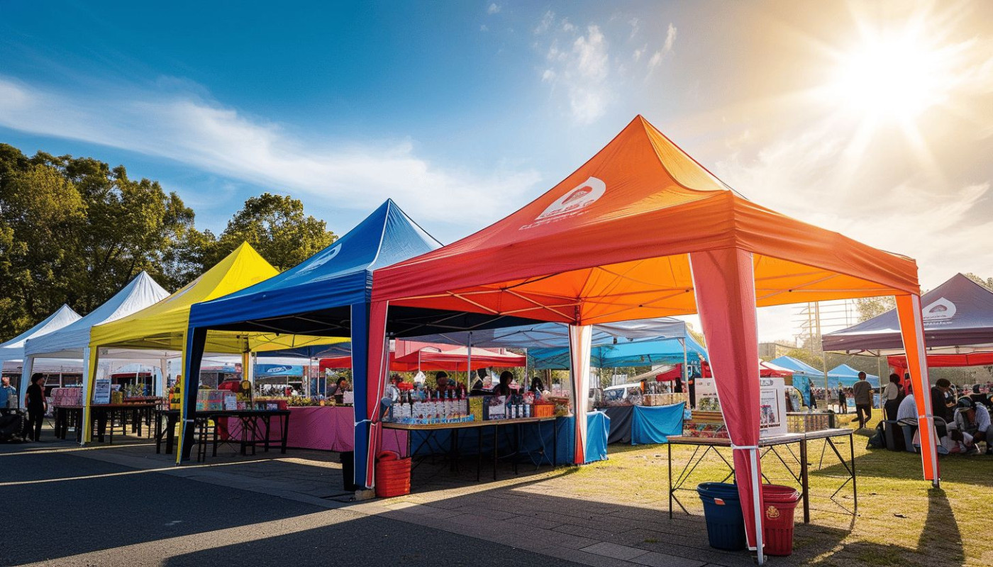 Les avantages des tentes publicitaires pour les événements extérieurs